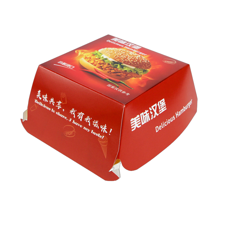 白卡纸汉堡盒定做