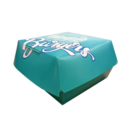 特价食品白卡汉堡盒批发